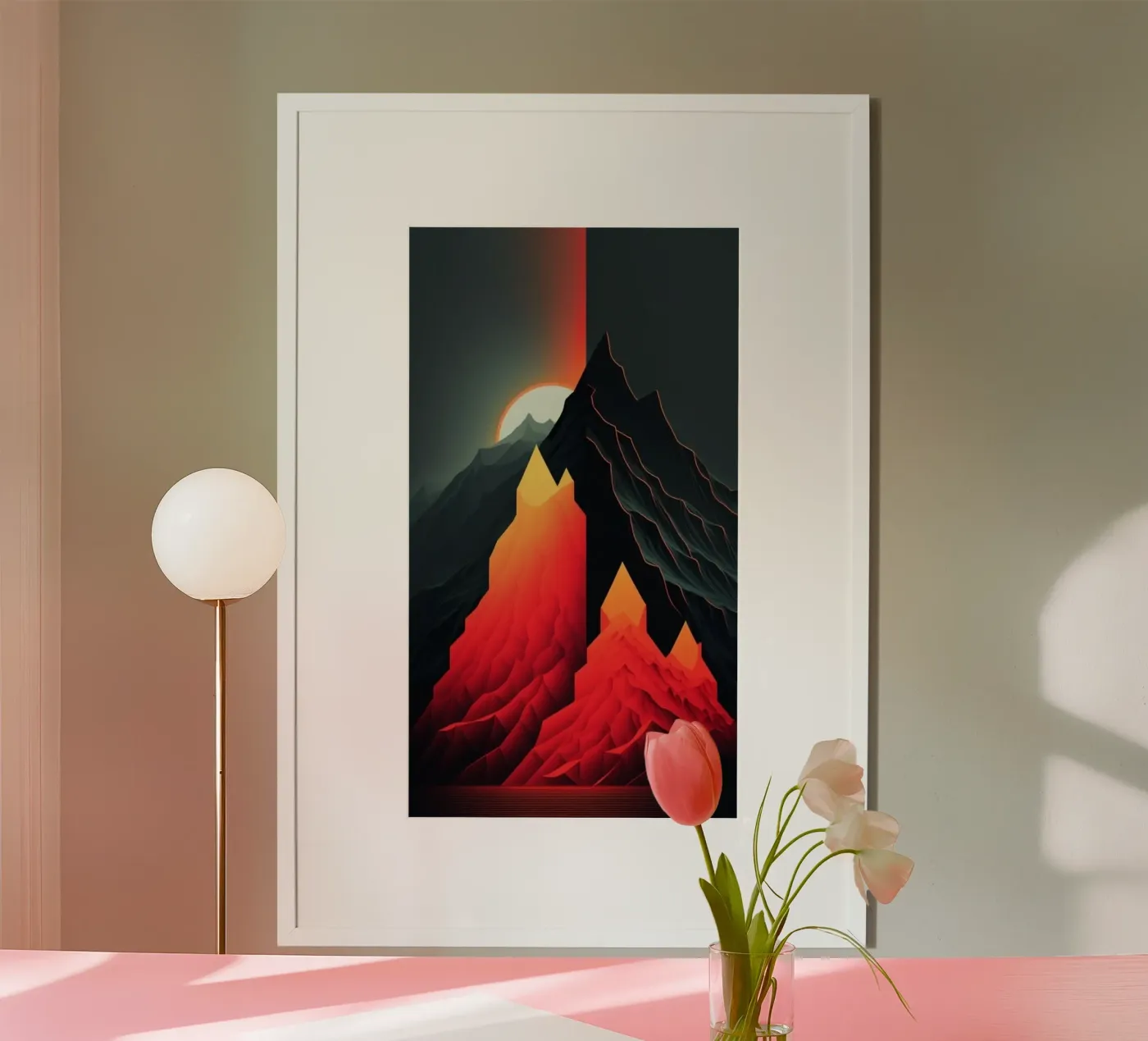 dark sky contrast poster da prindy