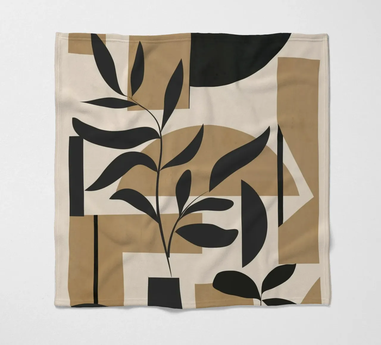 Abstract Foliage 3 coperta in pile da cityart