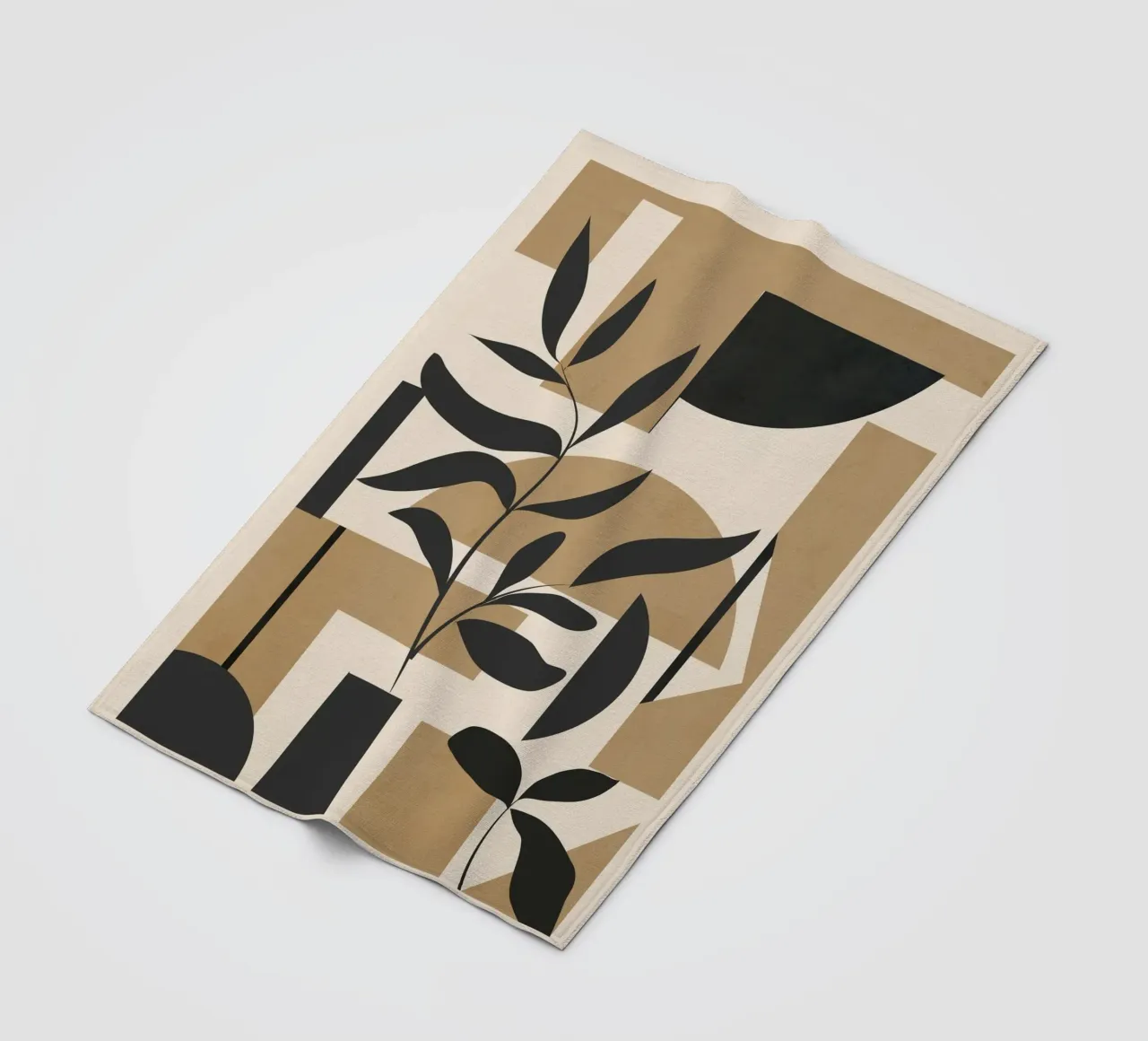 Abstract Foliage 3 coperta in pile da cityart