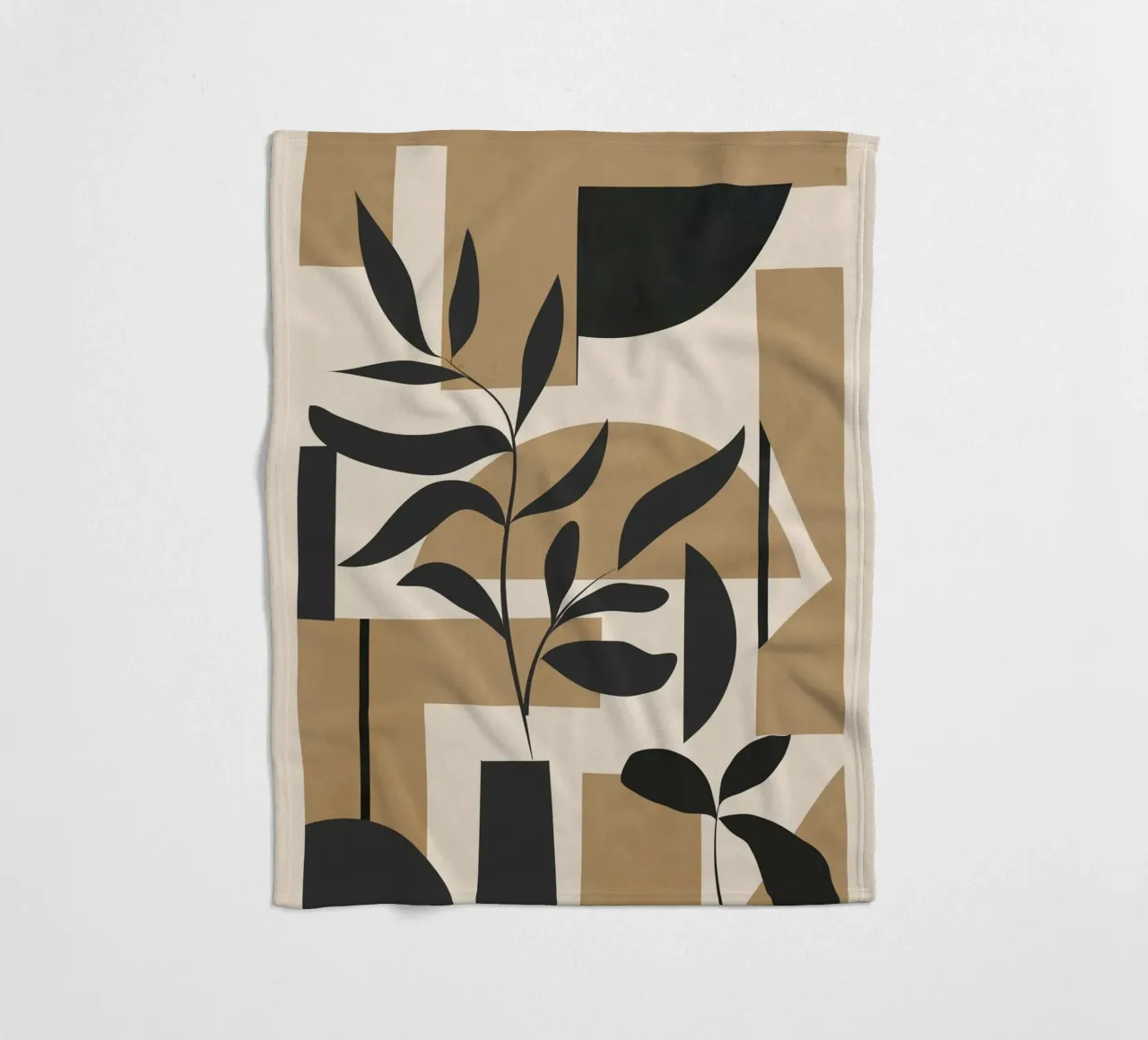 Abstract Foliage 3 coperta in pile da cityart