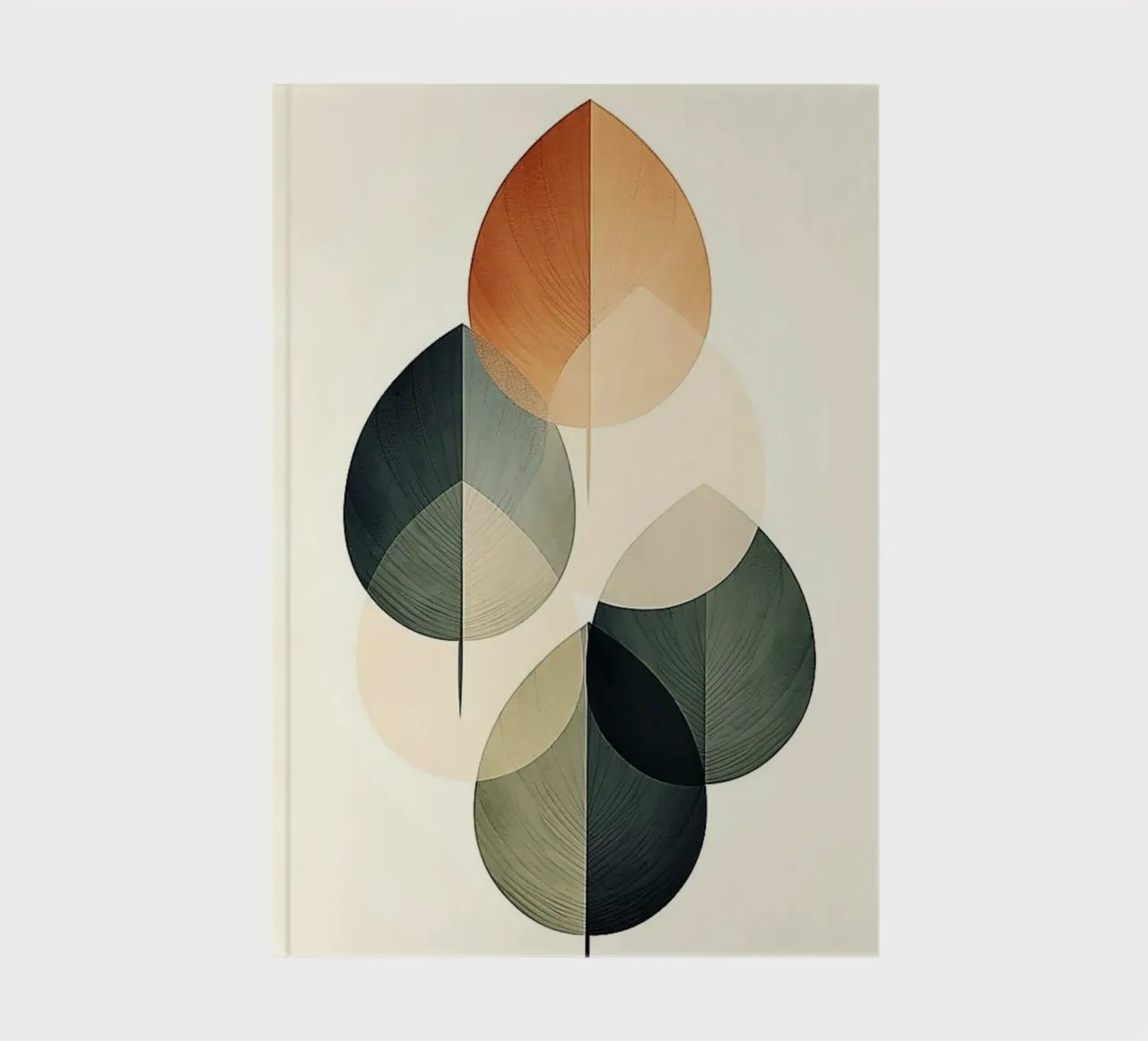 symmetry overlapping notebook by prindy