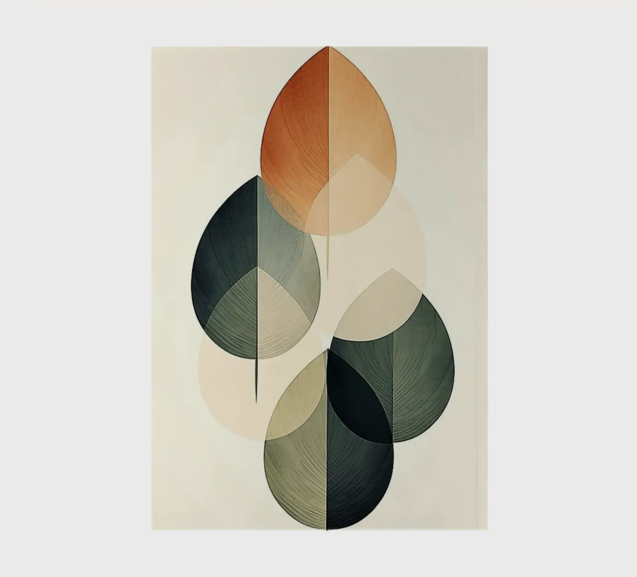 symmetry overlapping notebook by prindy