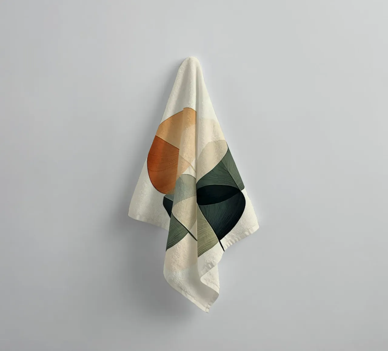 symmetry overlapping asciugamano da bagno da prindy