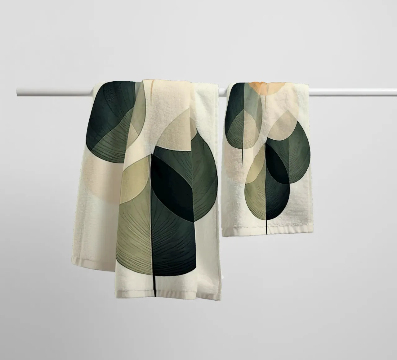 symmetry overlapping asciugamano da bagno da prindy