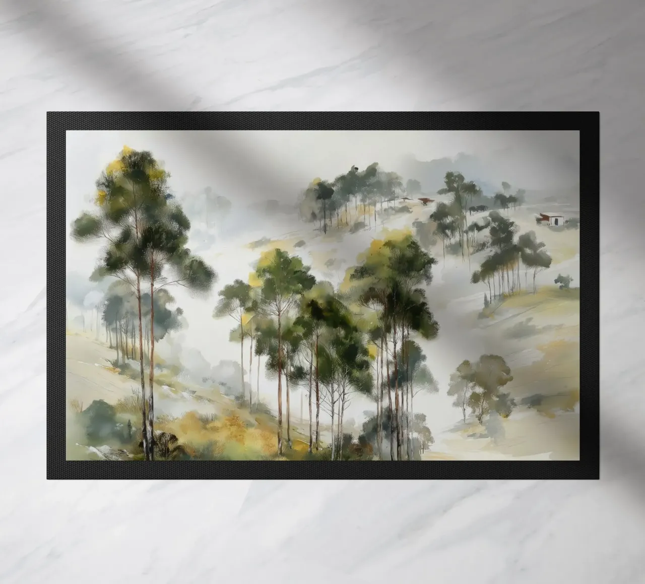 Bomen deurmat van Pictura