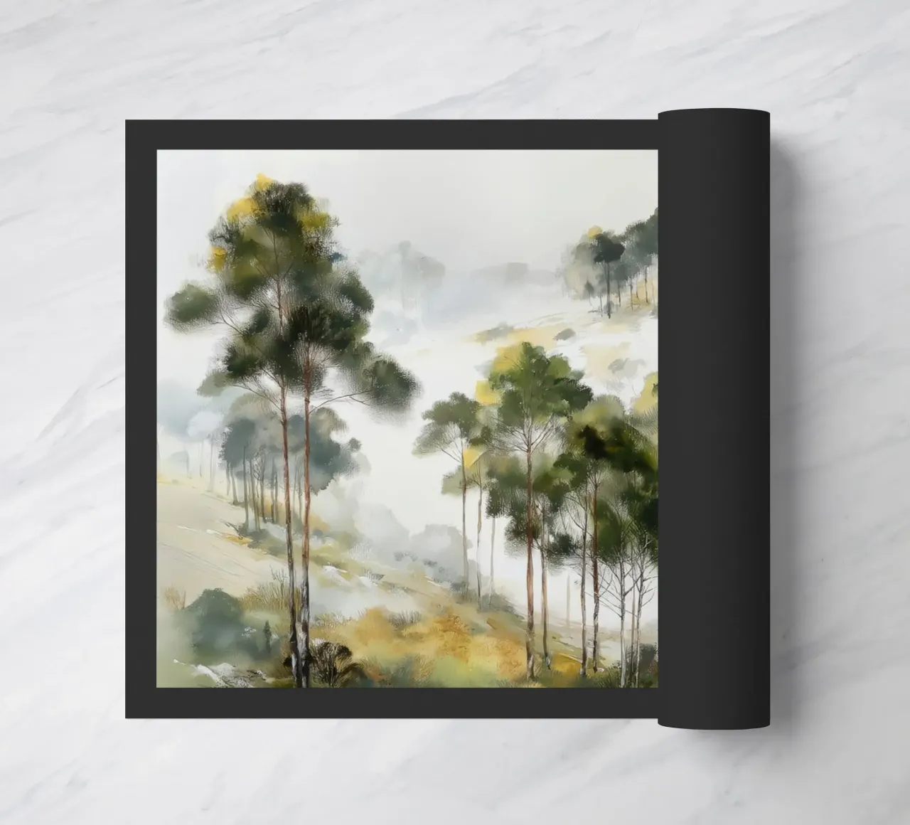 Bomen deurmat van Pictura