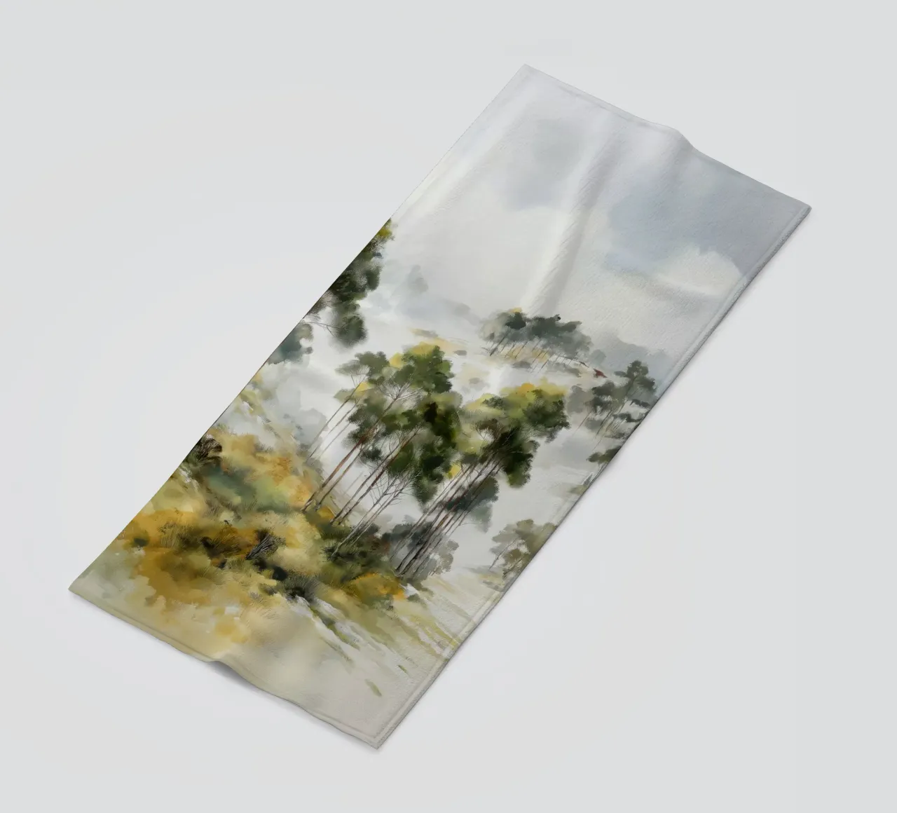 Bomen strandhanddoek van Pictura