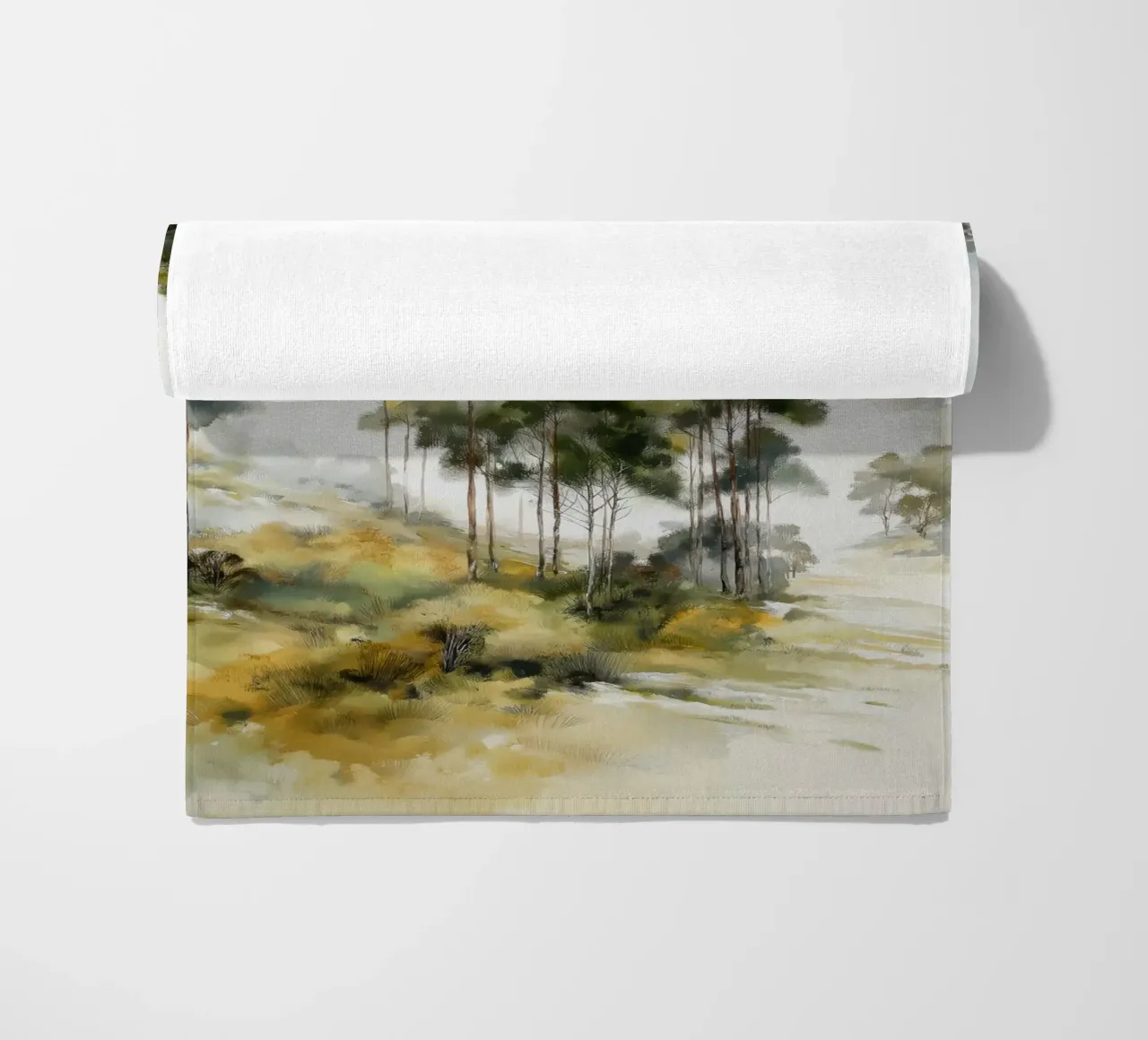 Bomen strandhanddoek van Pictura
