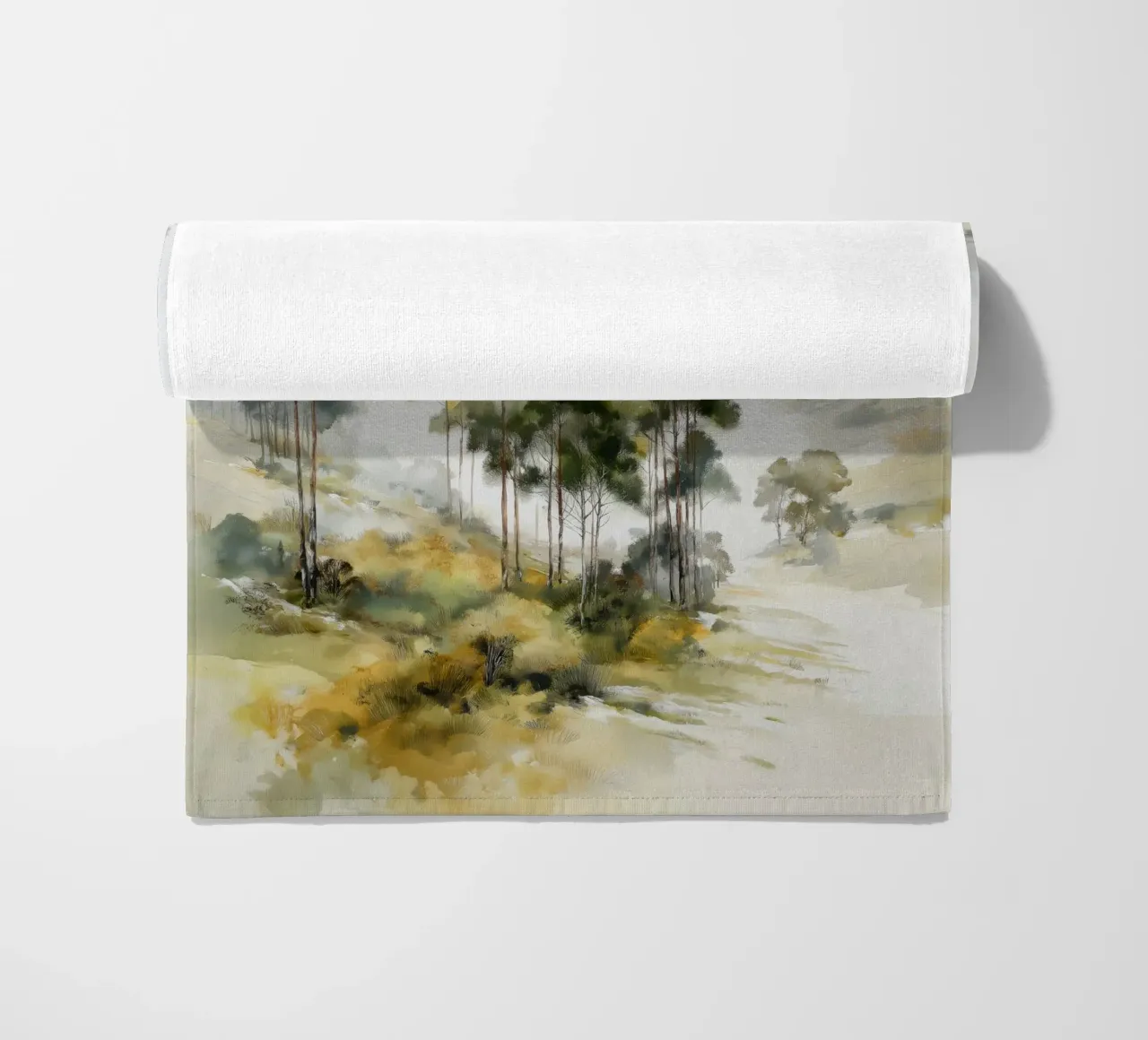 Bomen strandhanddoek van Pictura