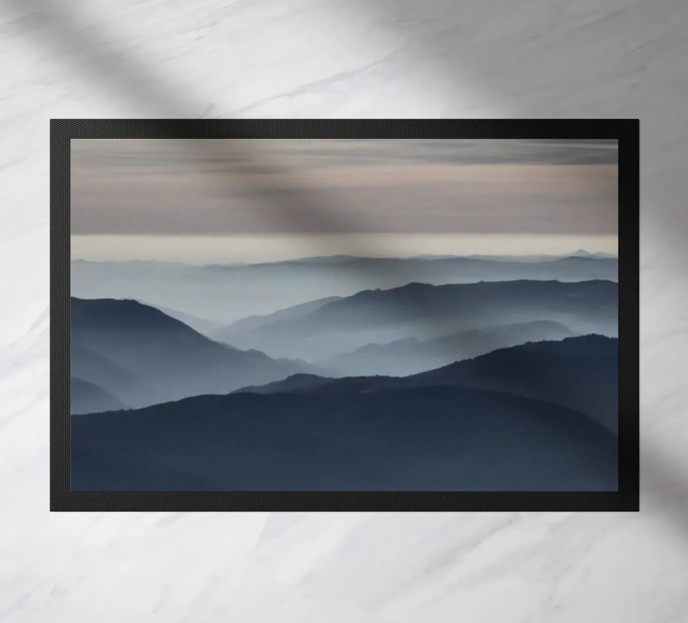 distant ridge doormat by prindy