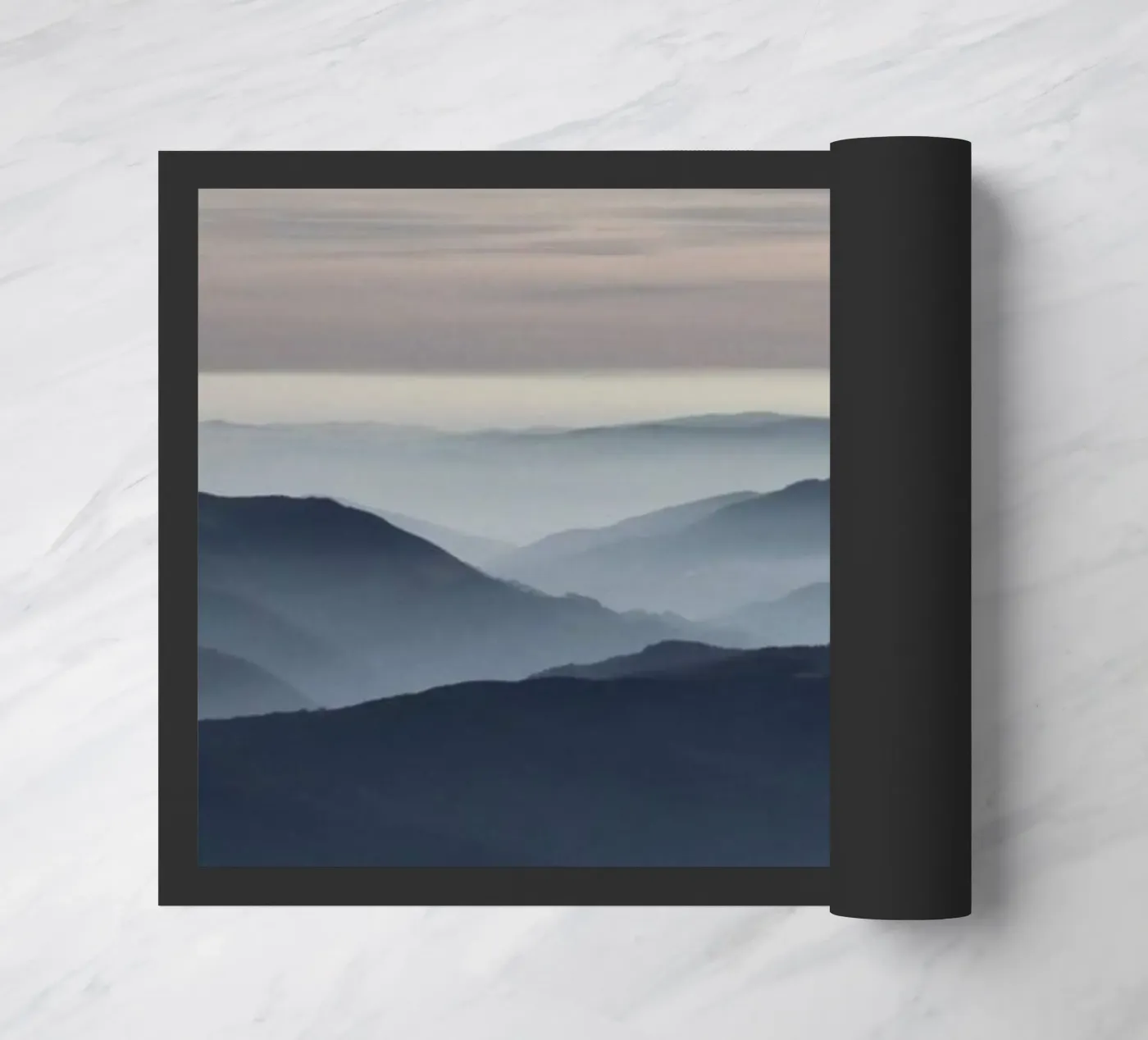 distant ridge doormat by prindy