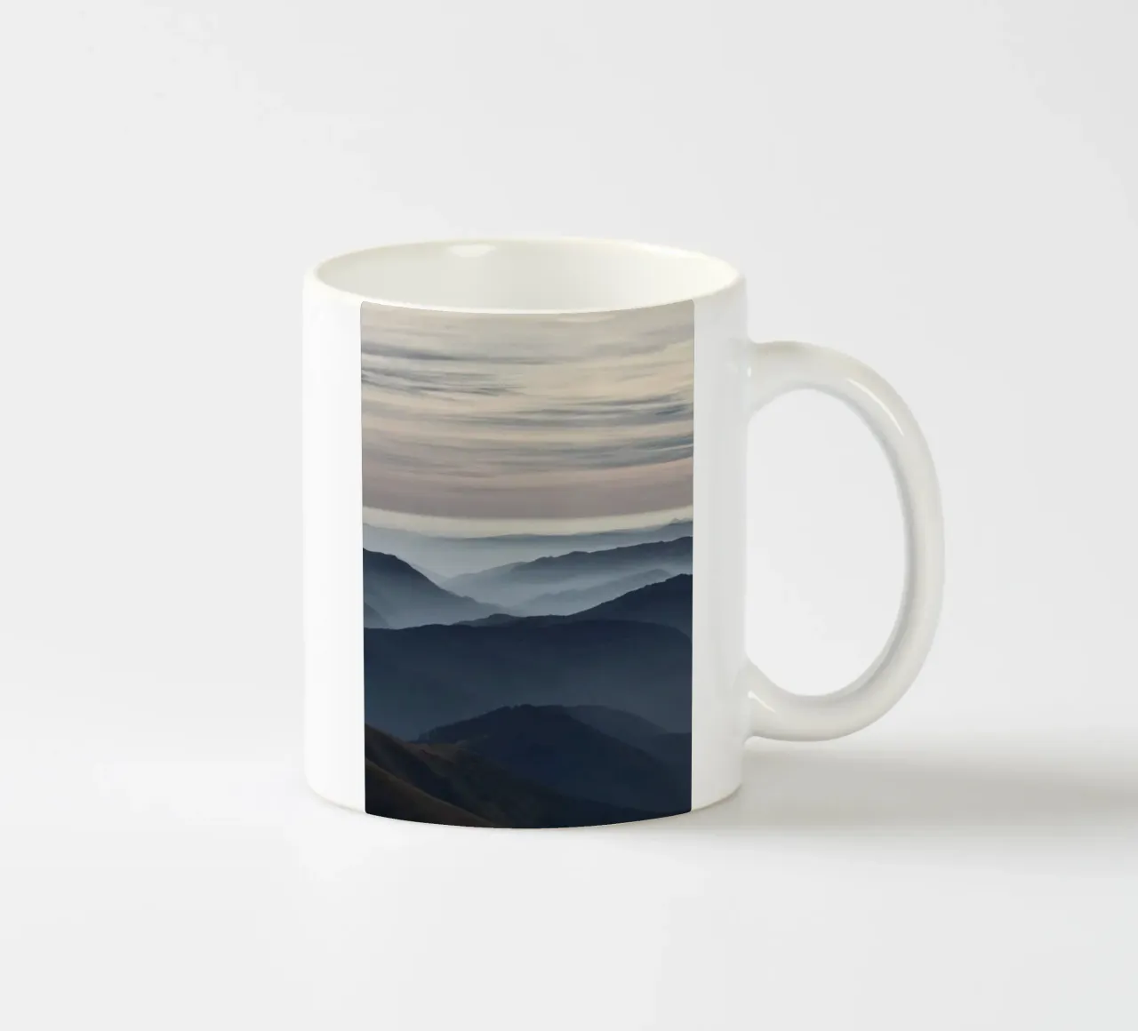 distant ridge tazza in ceramica da prindy