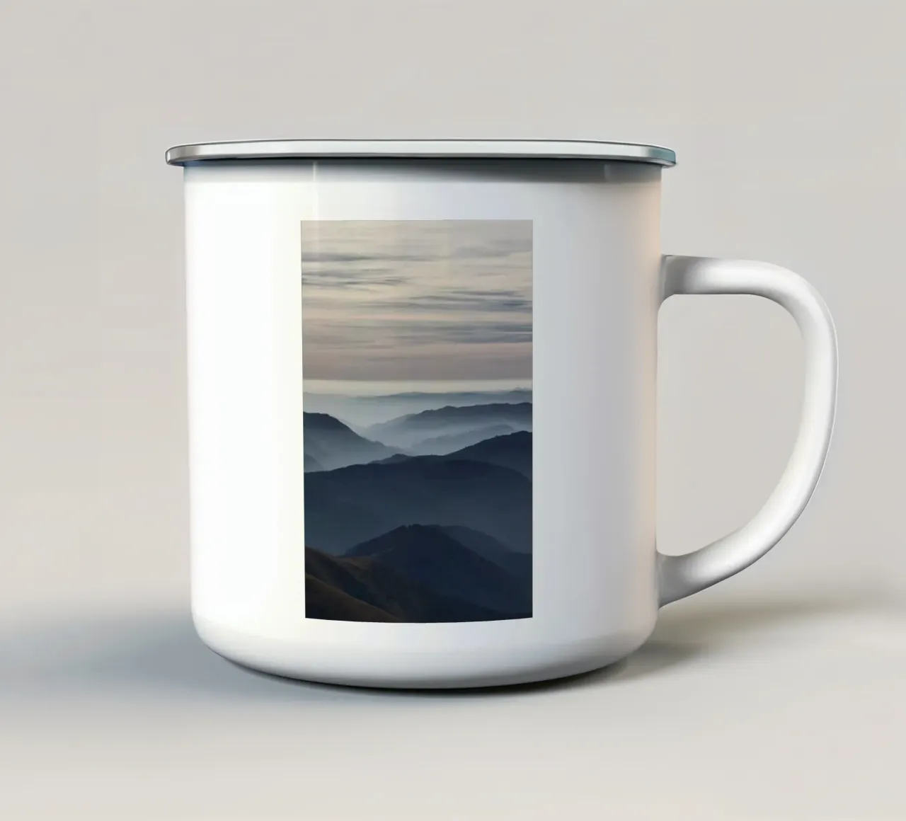 distant ridge tazza in smalto da prindy