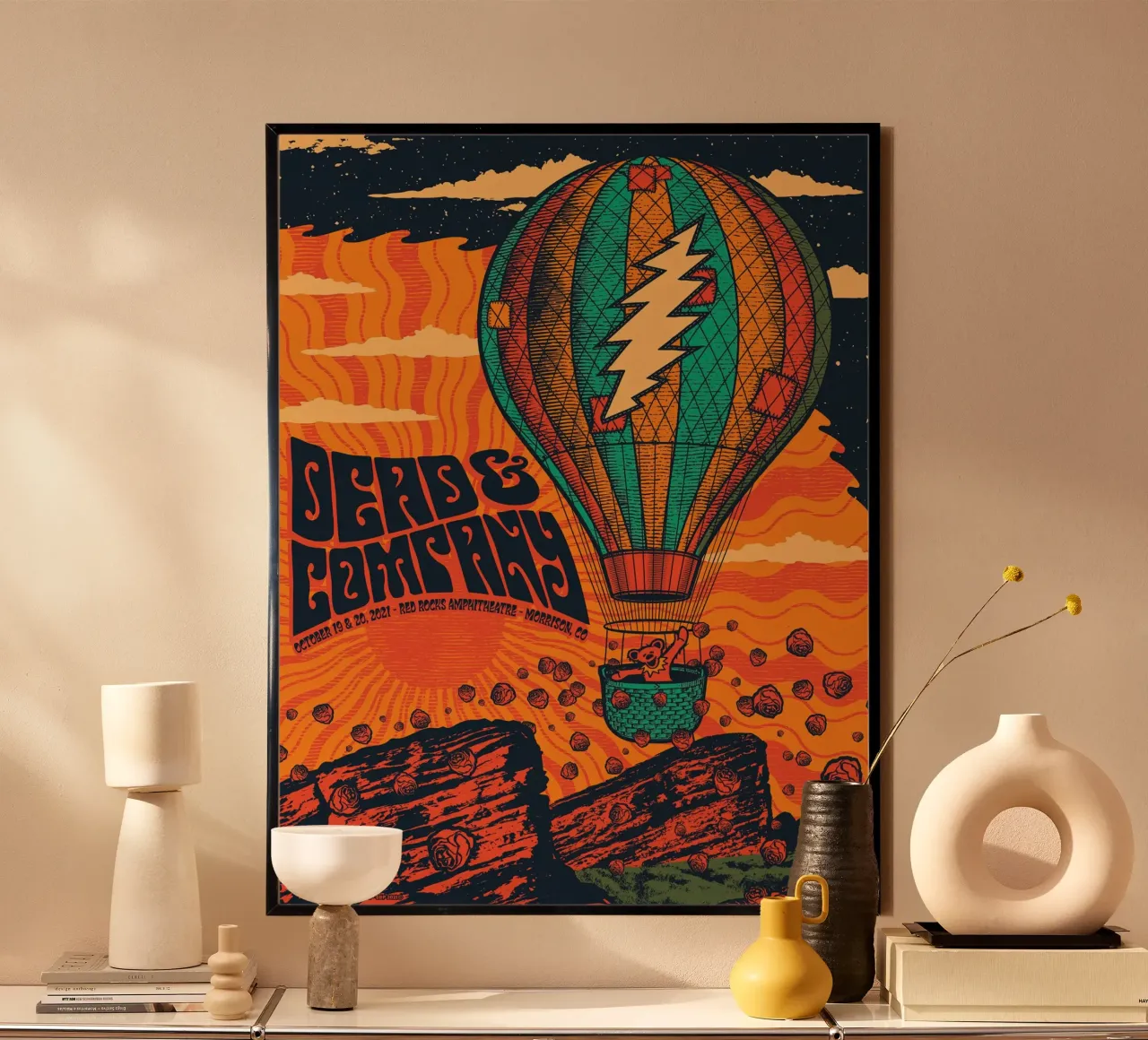 dead and company rocce rosse 2021 carta hahnemühle da martina