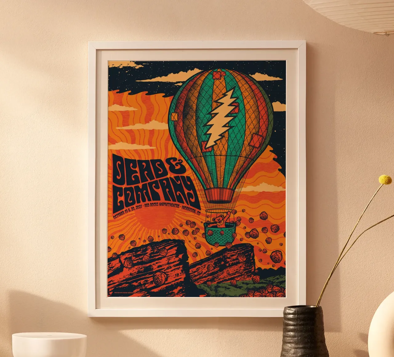 dead and company rocce rosse 2021 carta hahnemühle da martina