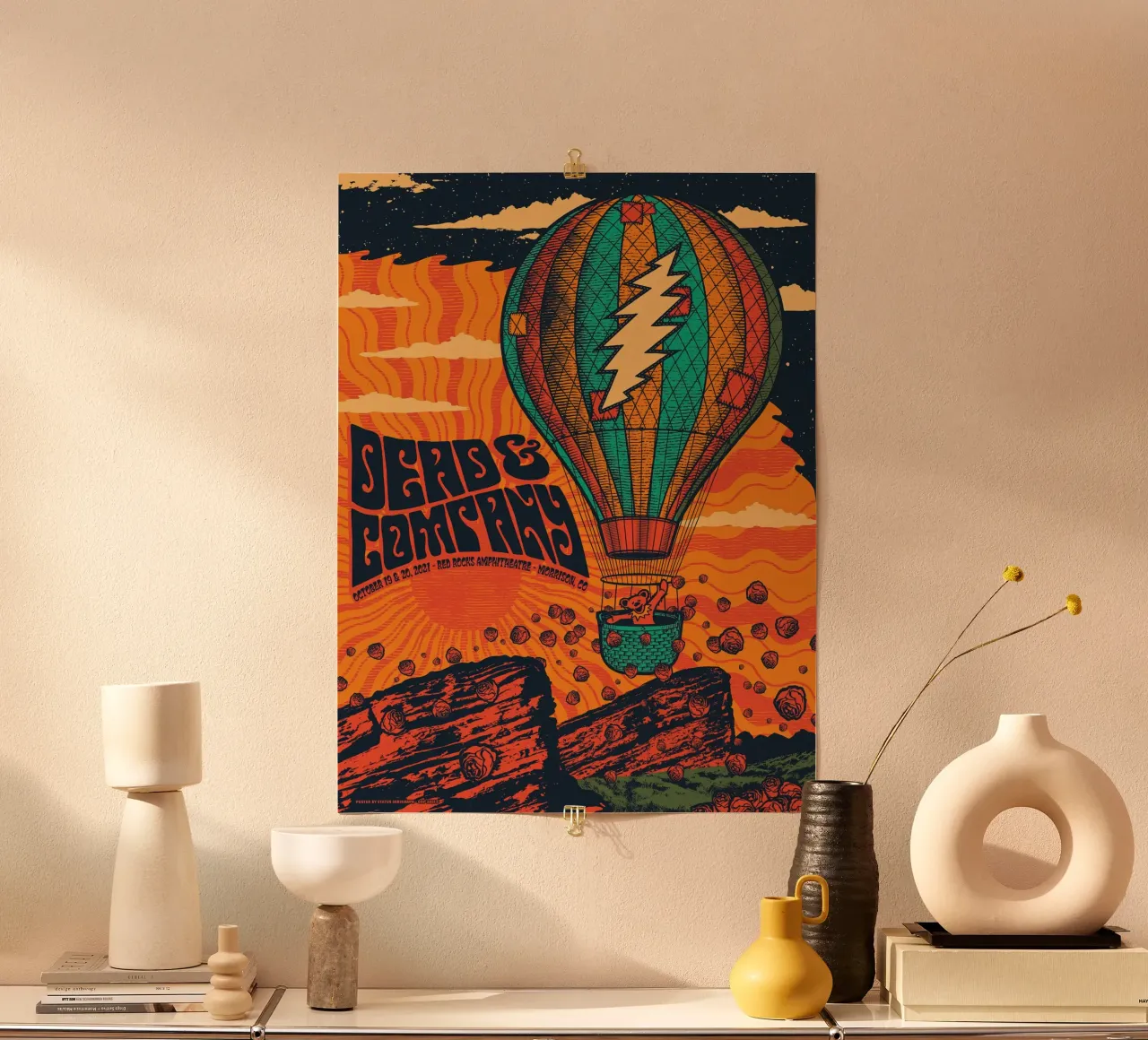 dead and company rocce rosse 2021 carta hahnemühle da martina