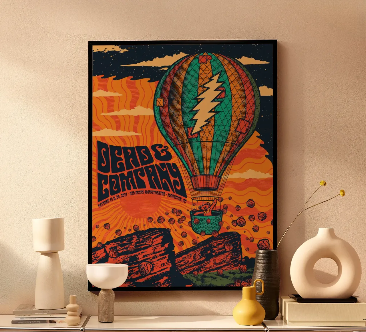 dead and company rocce rosse 2021 carta hahnemühle da martina