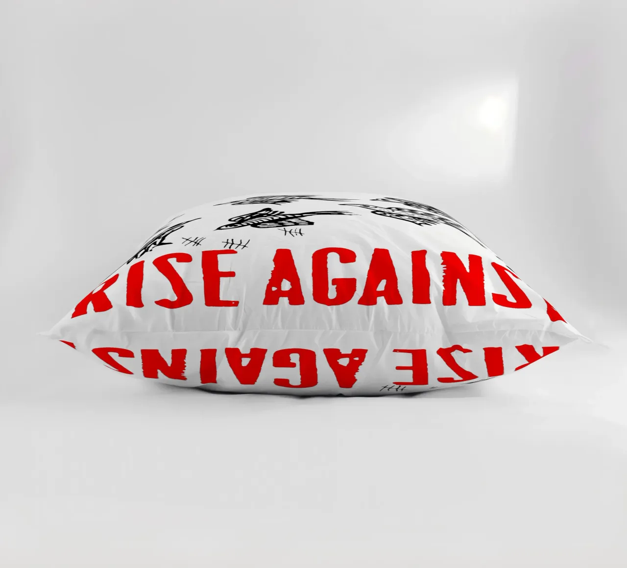 Maglietta classica Rise Against Bird cuscino da grass.studio_