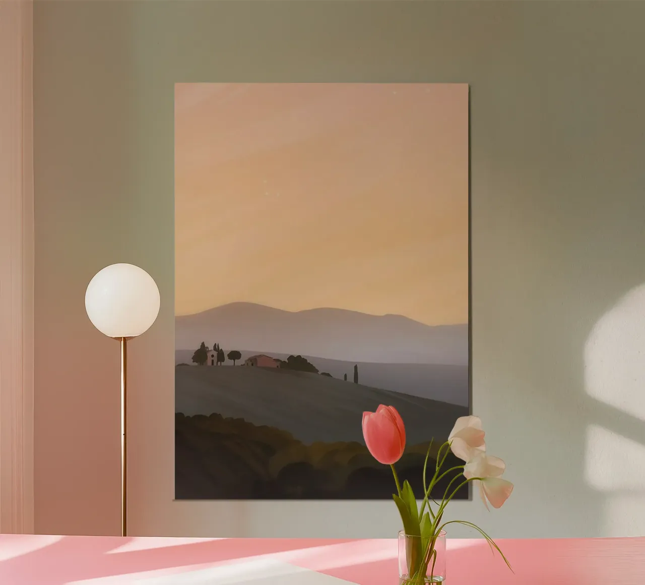 pastel colors horizon clouds hahnemühle by prindy