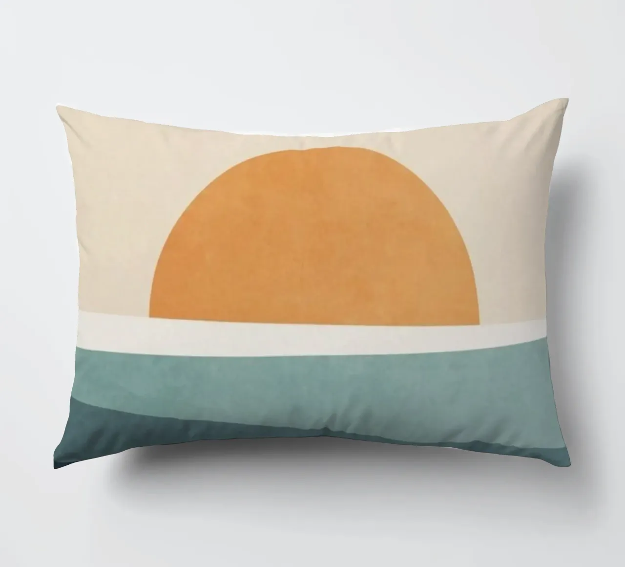 water layers sun decorative cushion by prindy