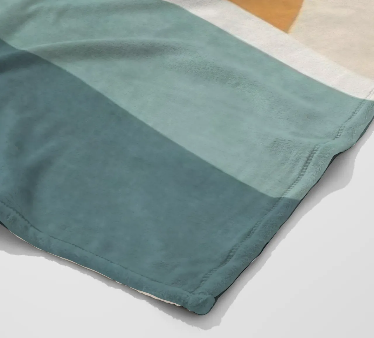 water layers sun fleece blanket by prindy