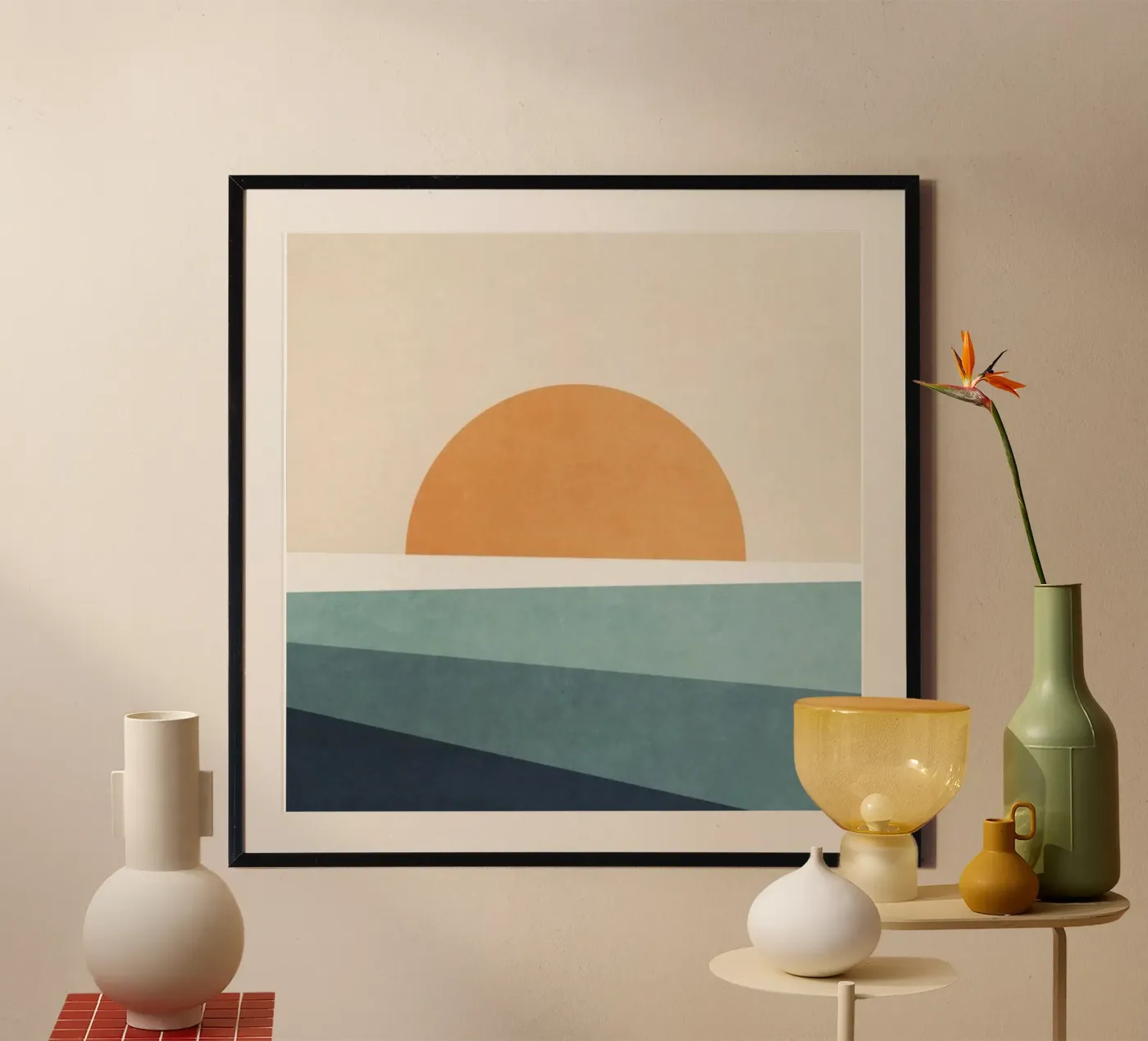 water layers sun poster da prindy