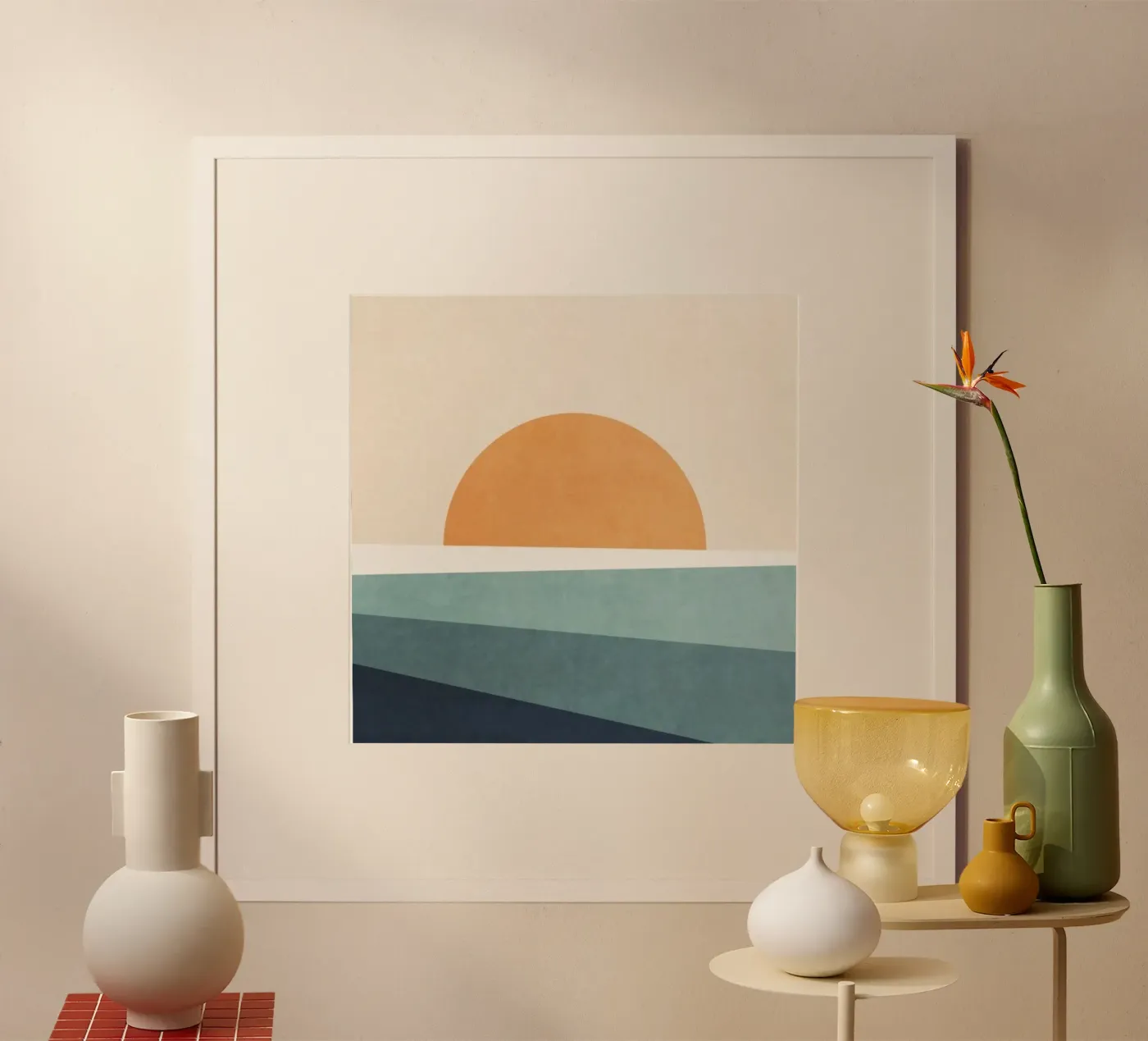 water layers sun poster da prindy