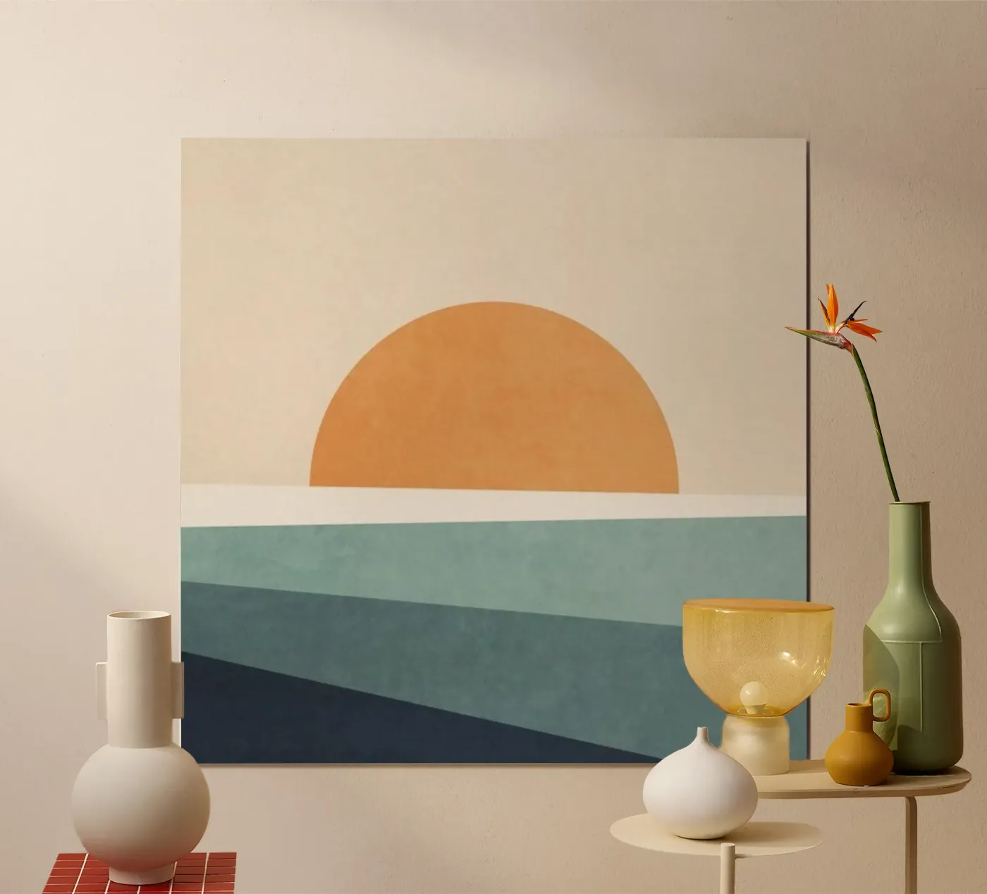 water layers sun poster da prindy