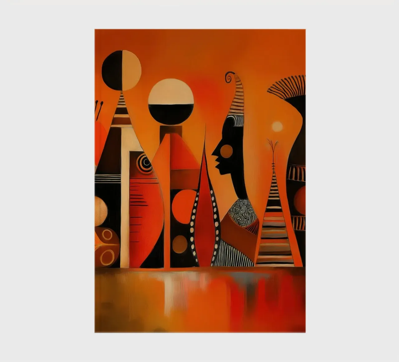 African forms notebook by Pictura