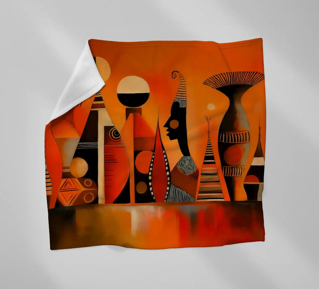 Forme africane coperta in pile da Pictura
