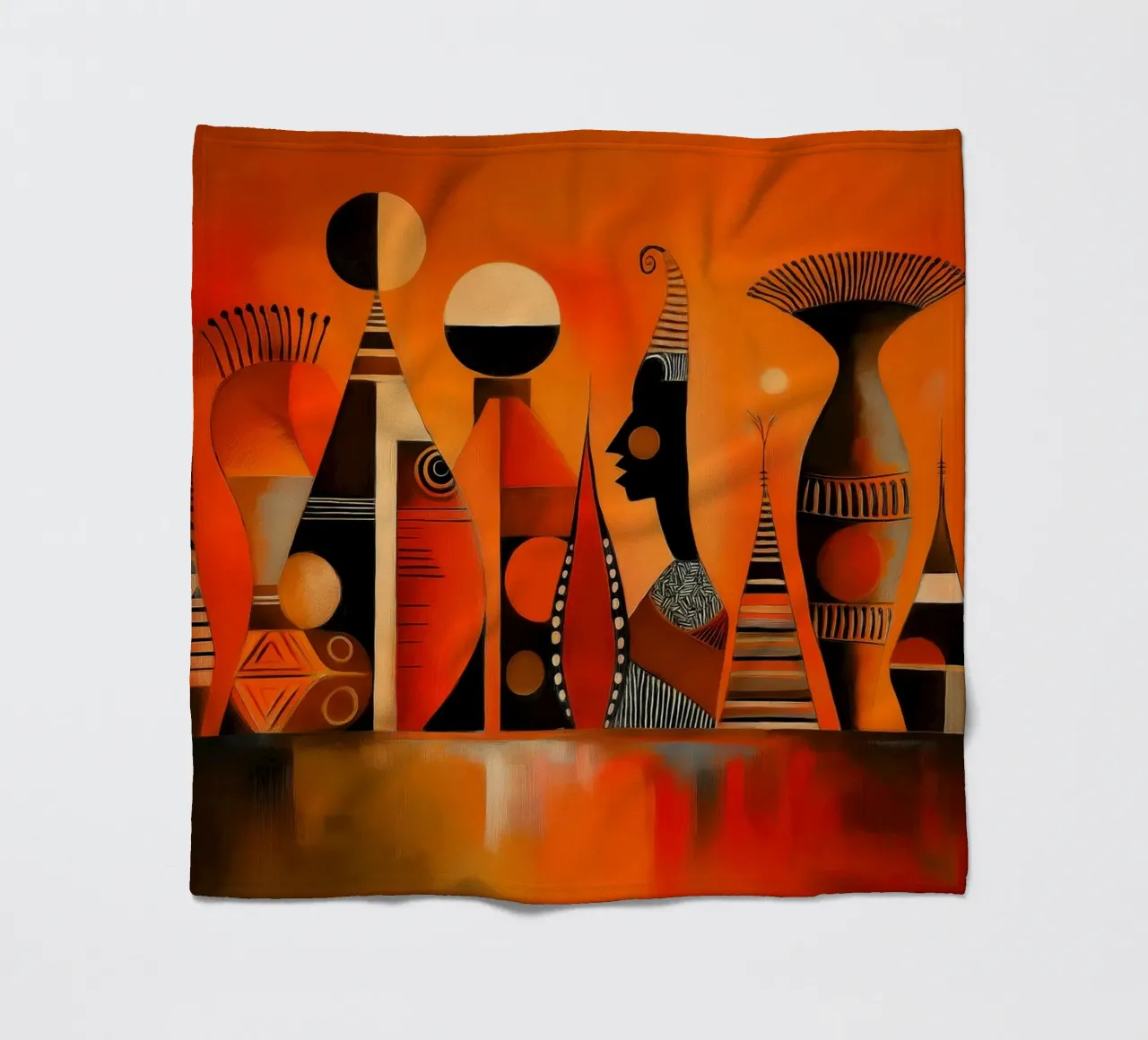 Forme africane coperta in pile da Pictura