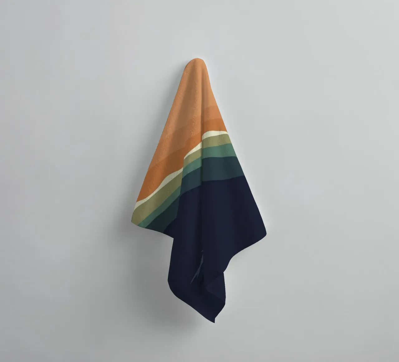 shoreline coast marine towel by prindy