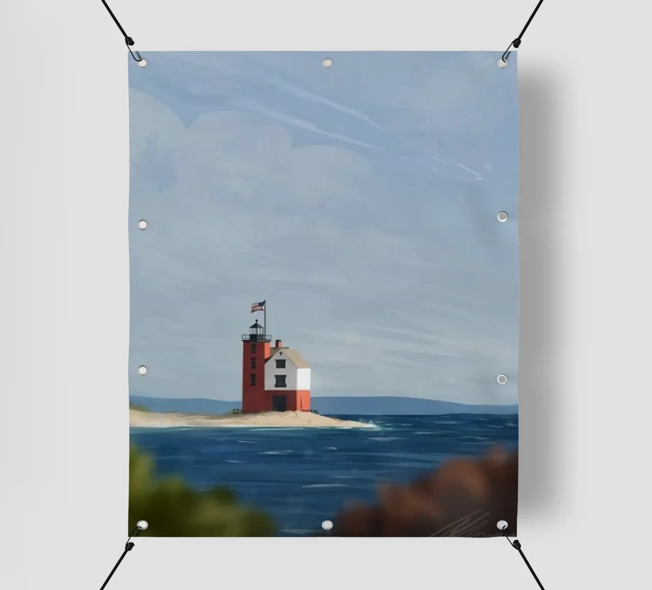 lighthouse ocean telo in pvc da prindy