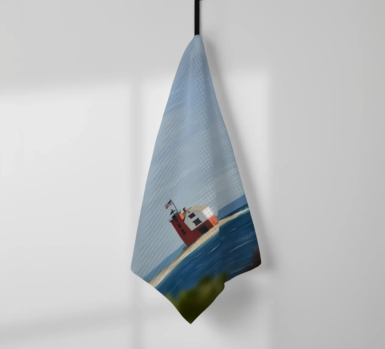 lighthouse ocean canovaccio da cucina da prindy