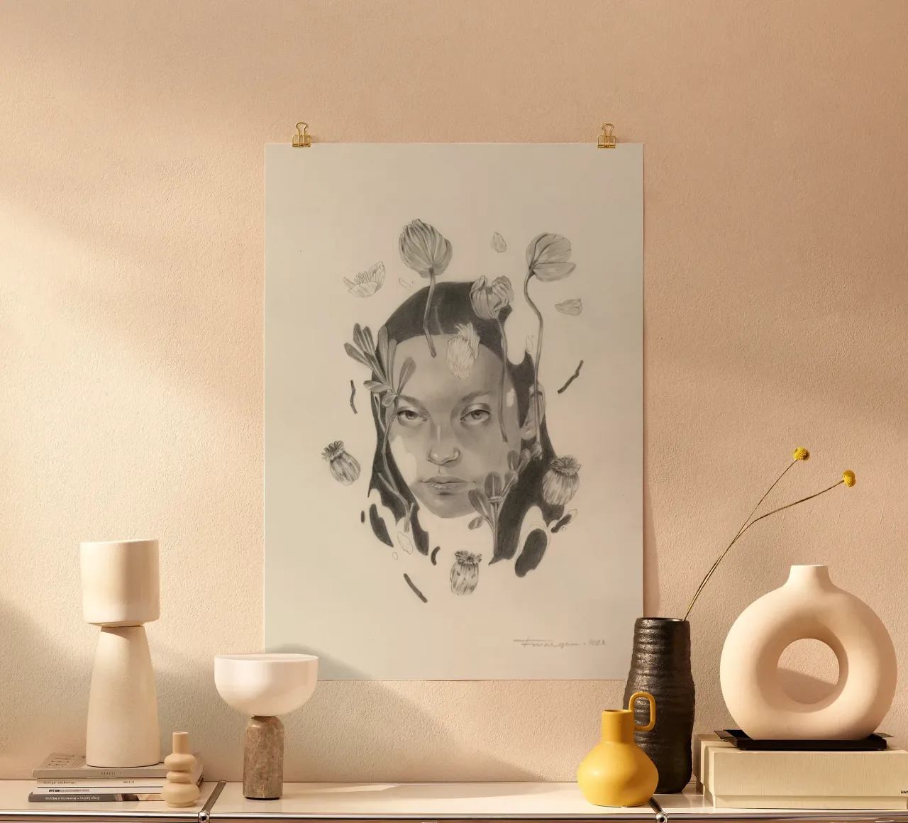 Flottement poster da Faunesque