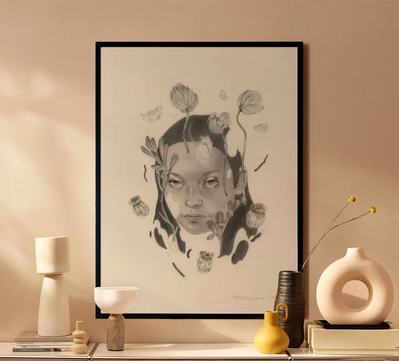 Flottement poster da Faunesque