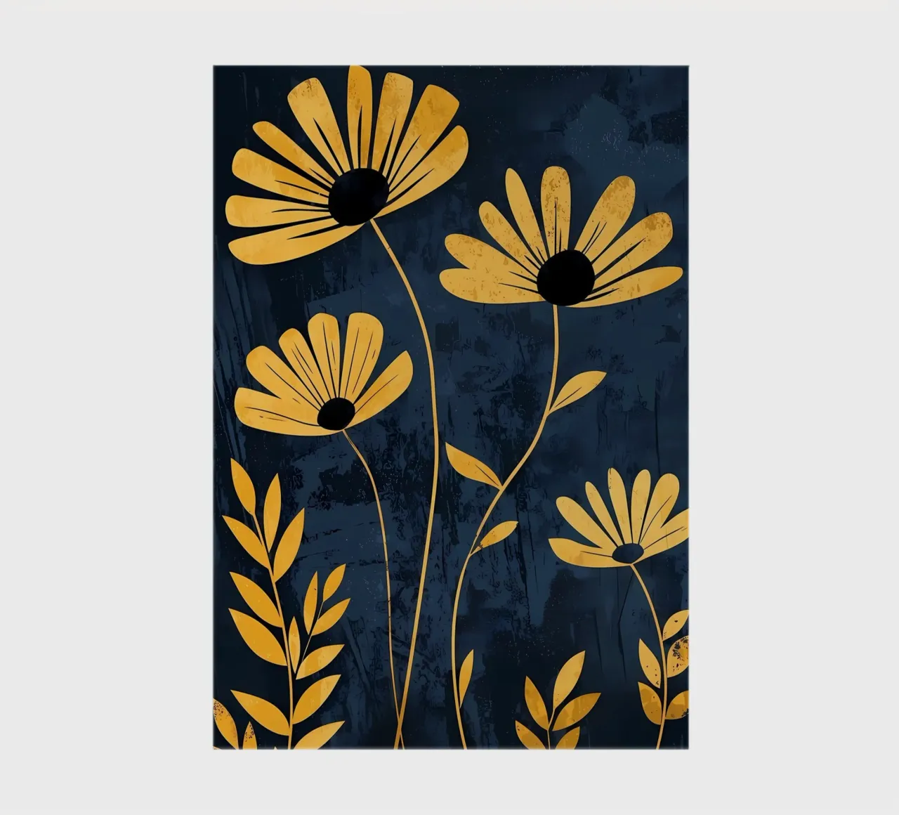 Minimalist Meadow Art notebook by Larry