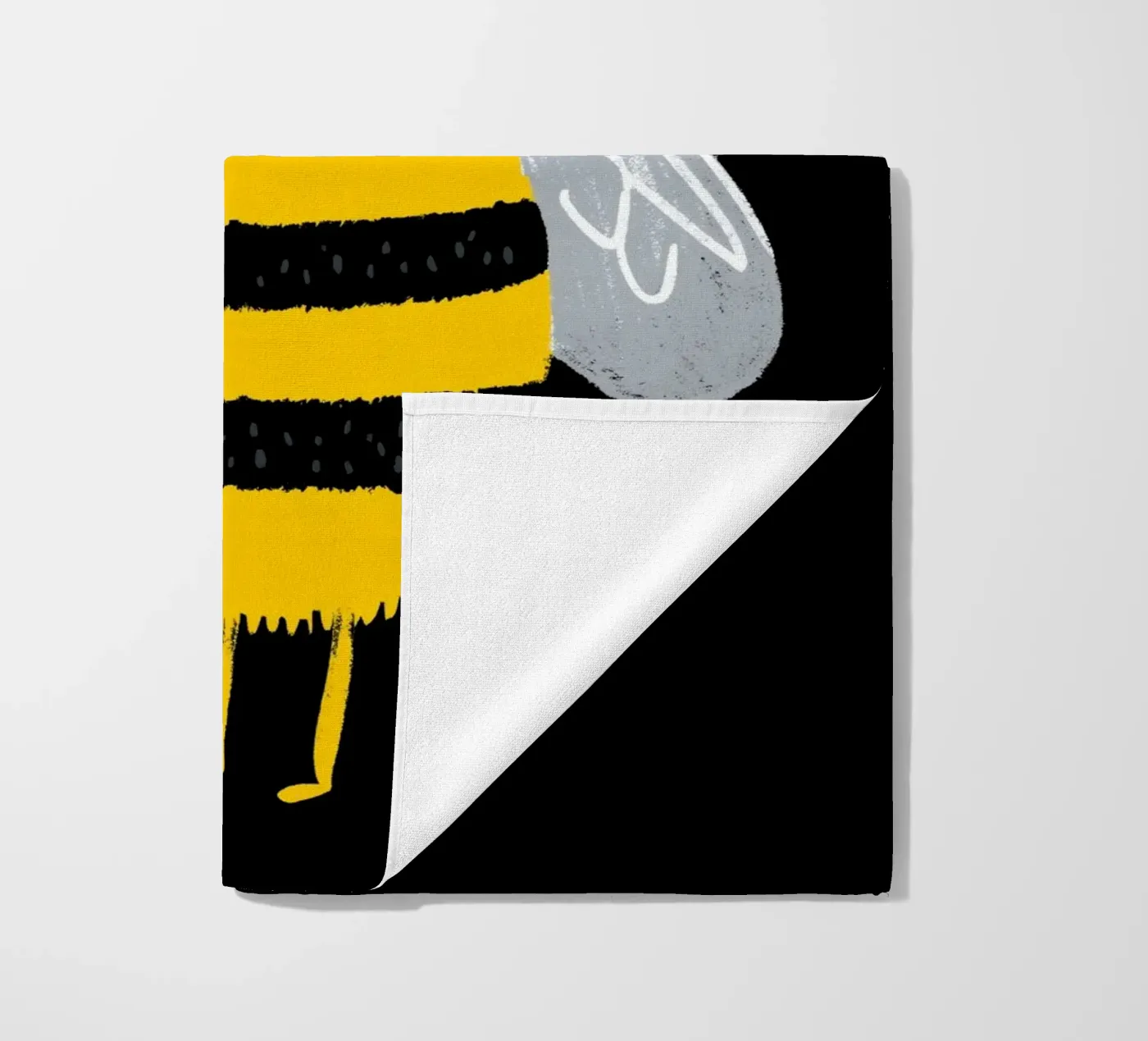 Bij strandhanddoek van Pictura