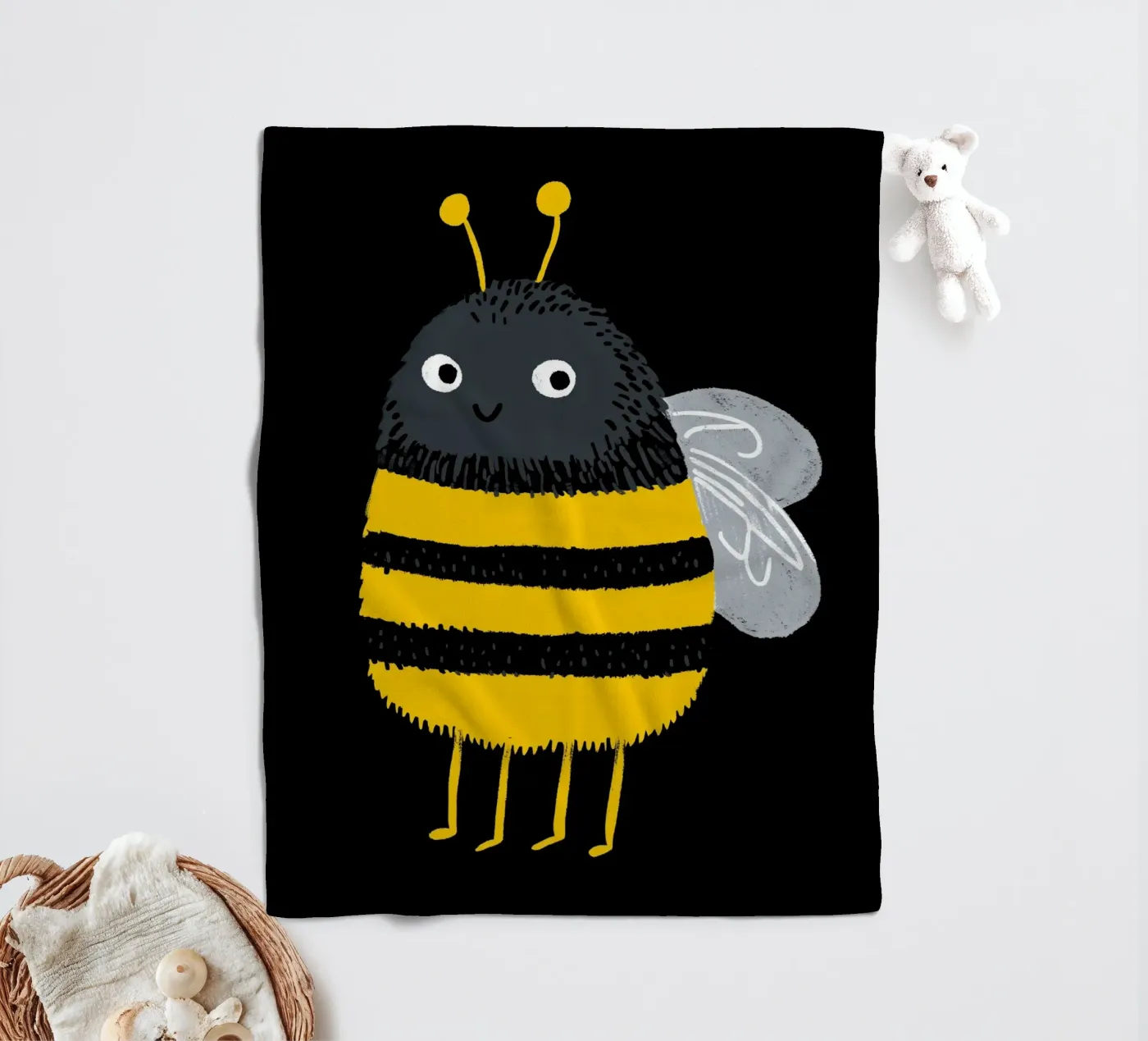 Bij Fleecedecke von Pictura