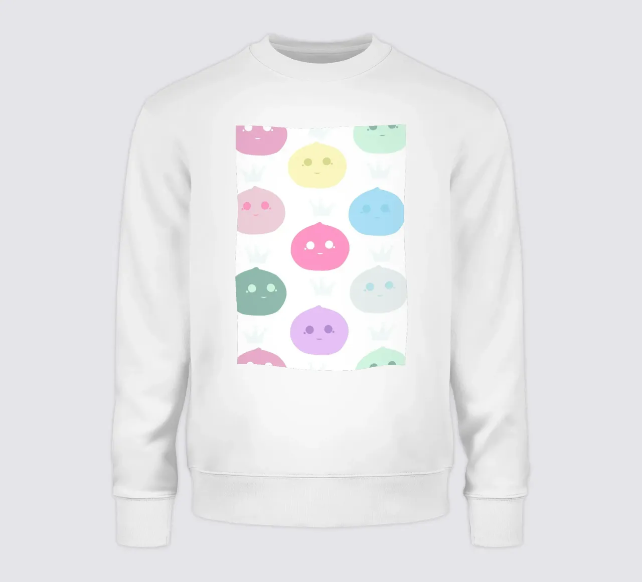 Mochi Queen pattern felpa da gulsengunel