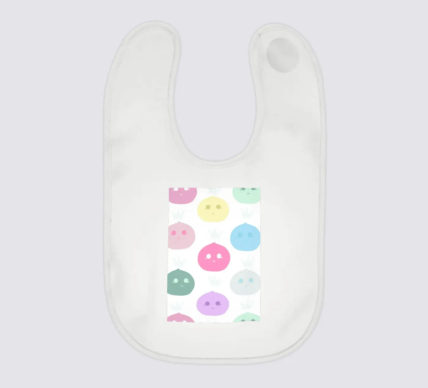 Mochi Queen pattern bavoir de gulsengunel
