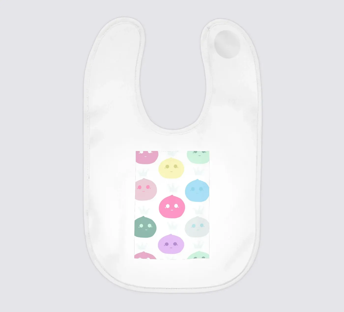 Mochi Queen pattern bavoir de gulsengunel