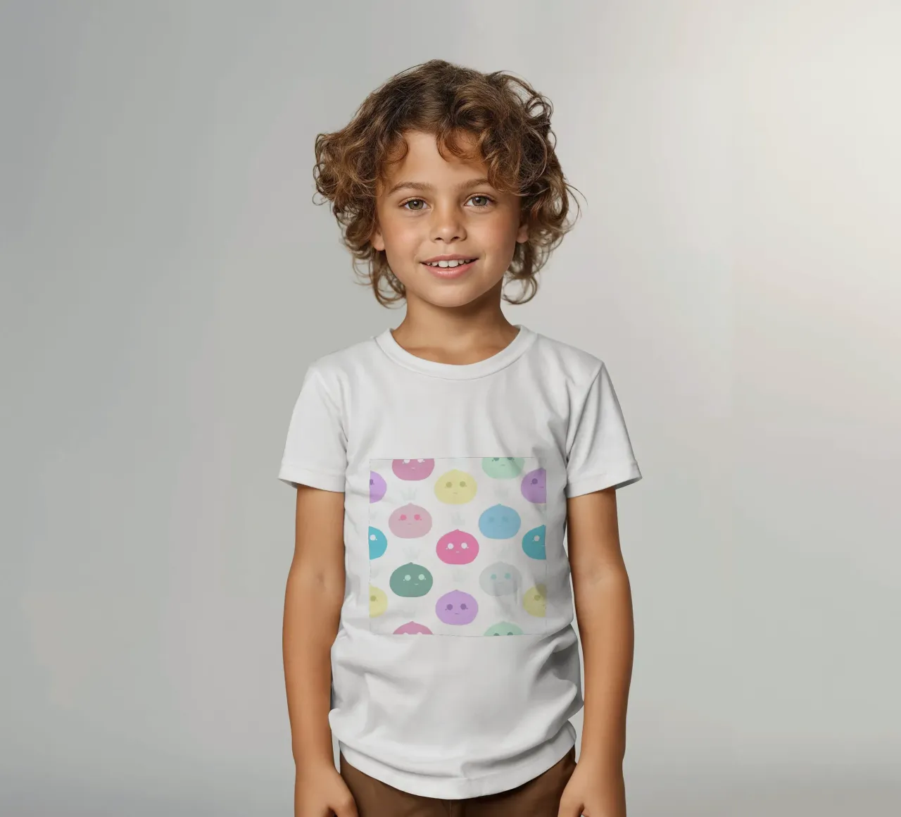 Mochi Queen pattern t-shirt bambini da gulsengunel