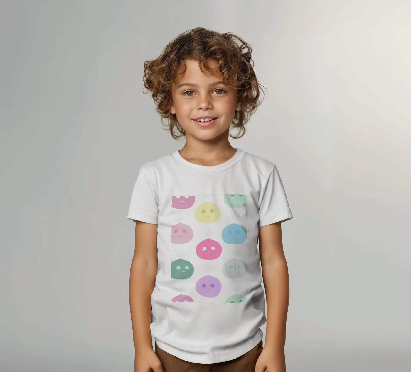 Mochi Queen pattern t-shirt bambini da gulsengunel