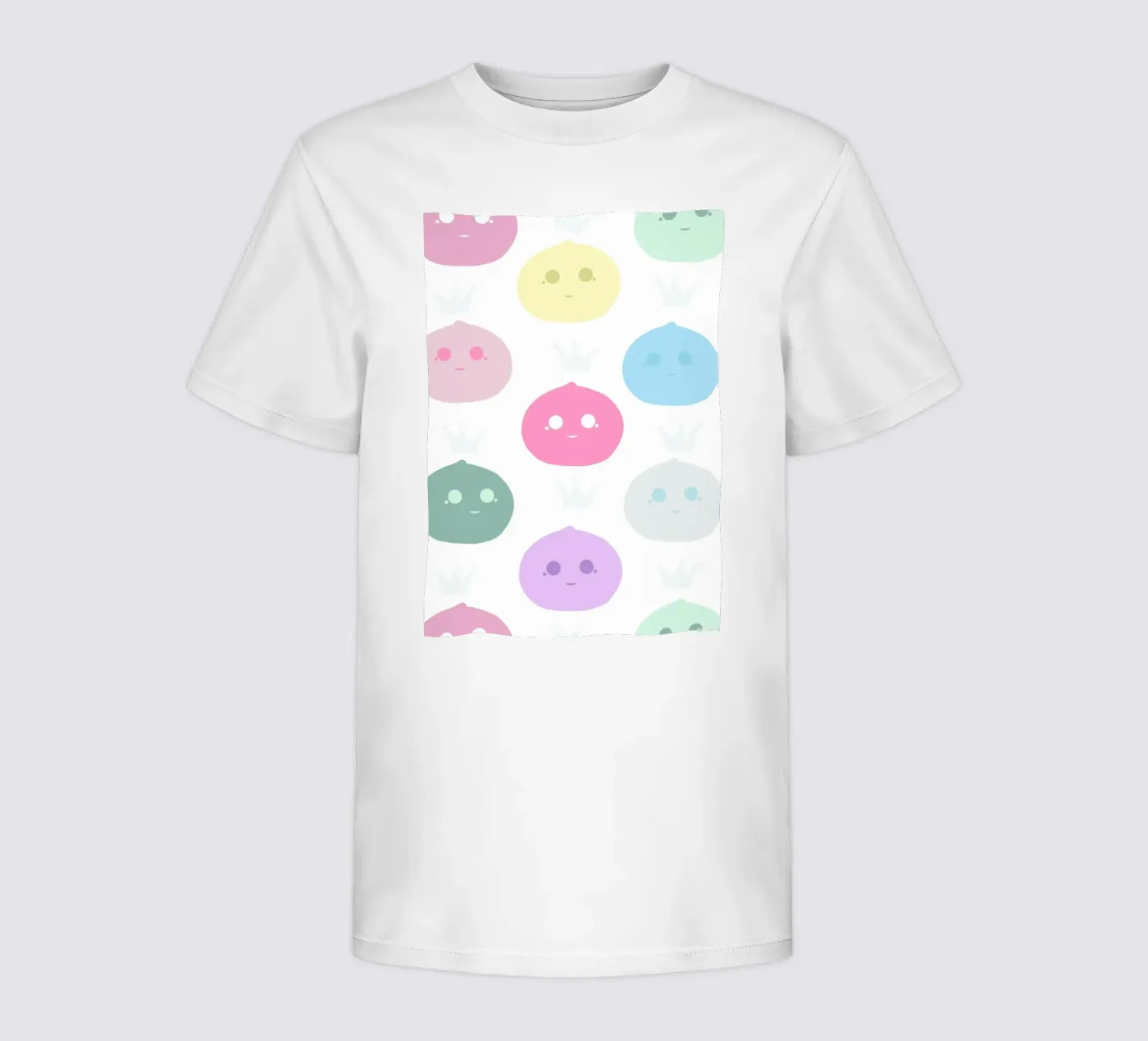 Mochi Queen pattern t-shirt bambini da gulsengunel