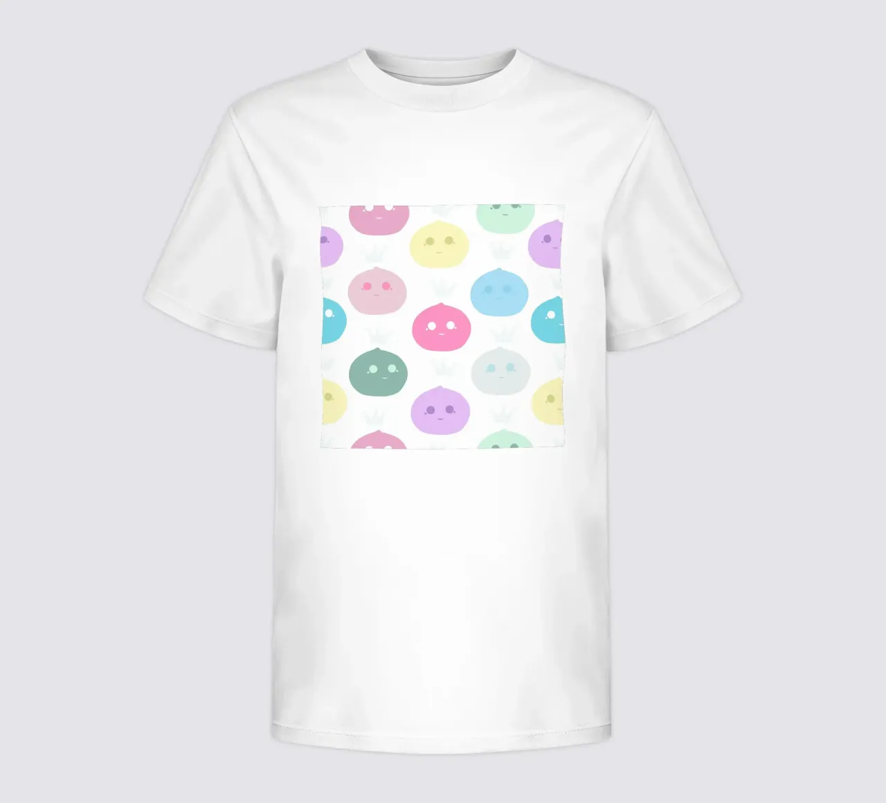 Mochi Queen pattern t-shirt bambini da gulsengunel