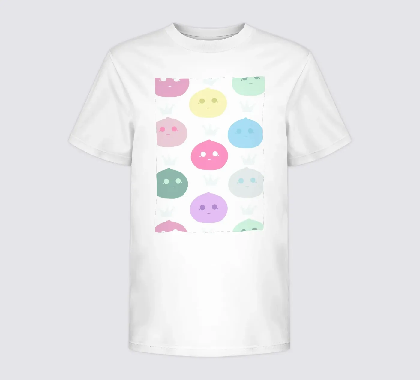 Mochi Queen pattern t-shirt bambini da gulsengunel