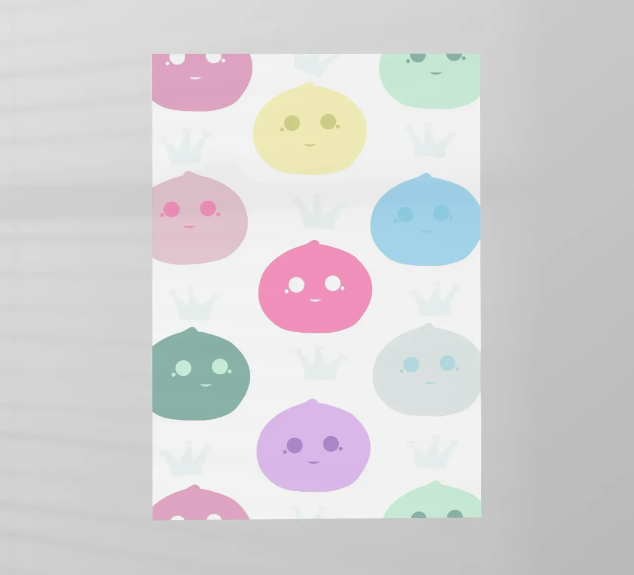 Mochi Queen pattern pellicola backlit da gulsengunel