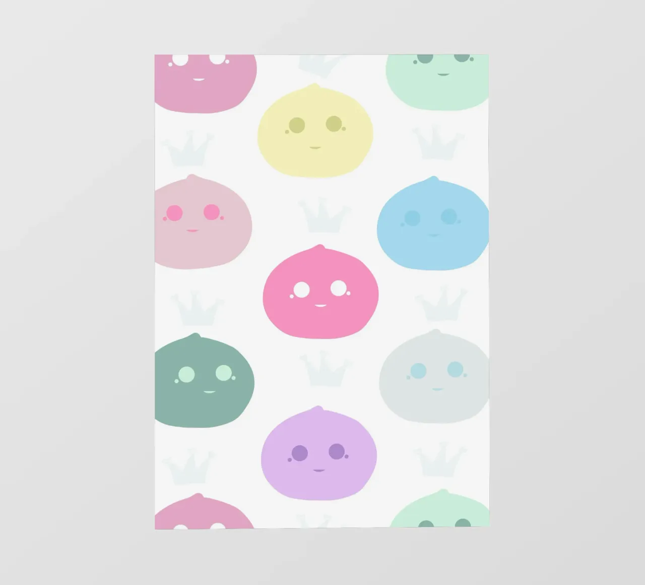 Mochi Queen pattern telo in pvc da gulsengunel