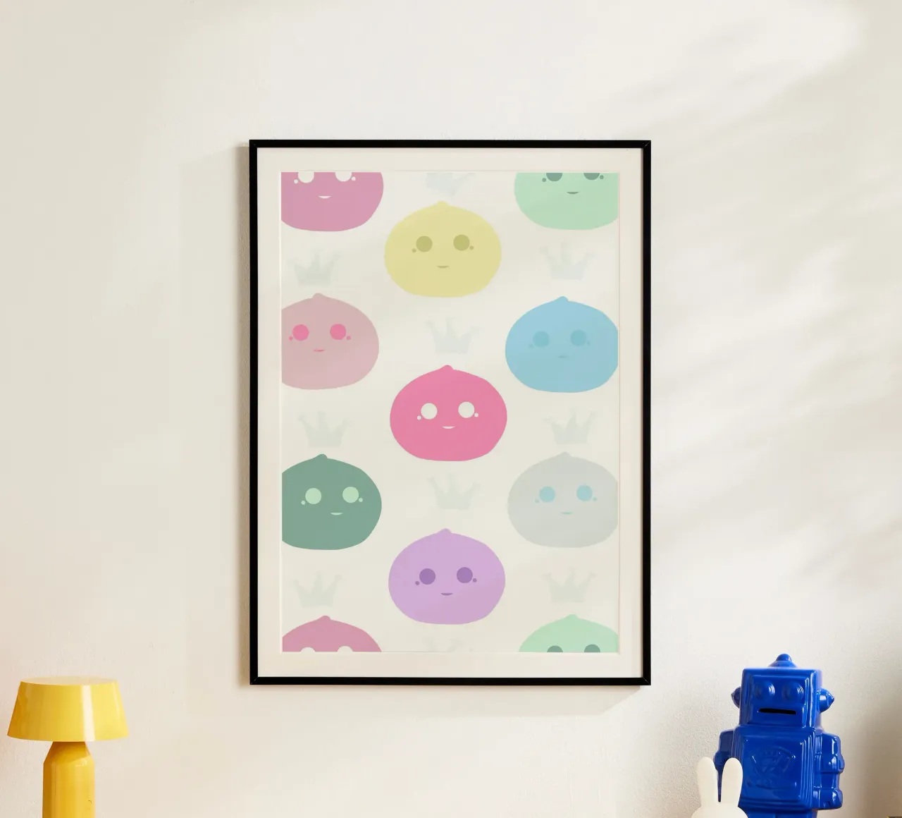 Mochi Queen pattern poster da gulsengunel